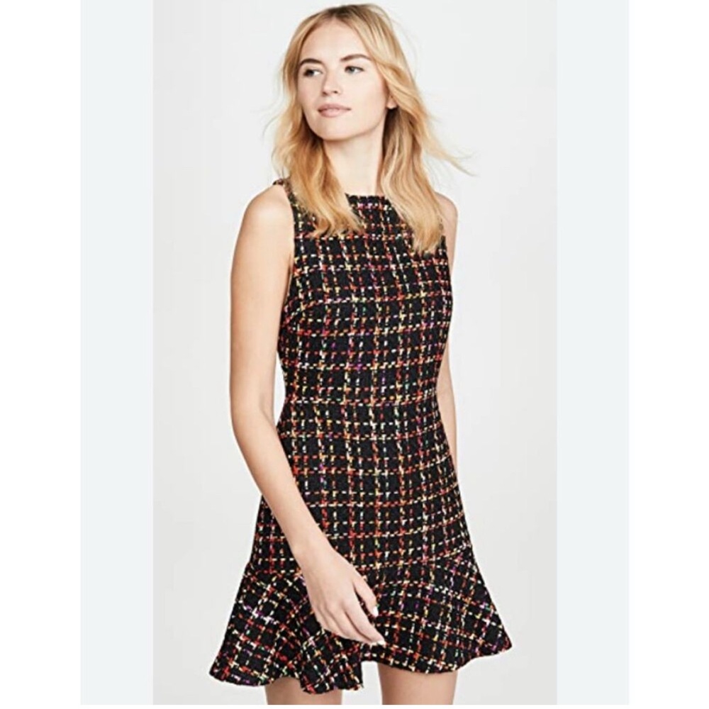 Alice + Olivia Multicolor Textured Dress